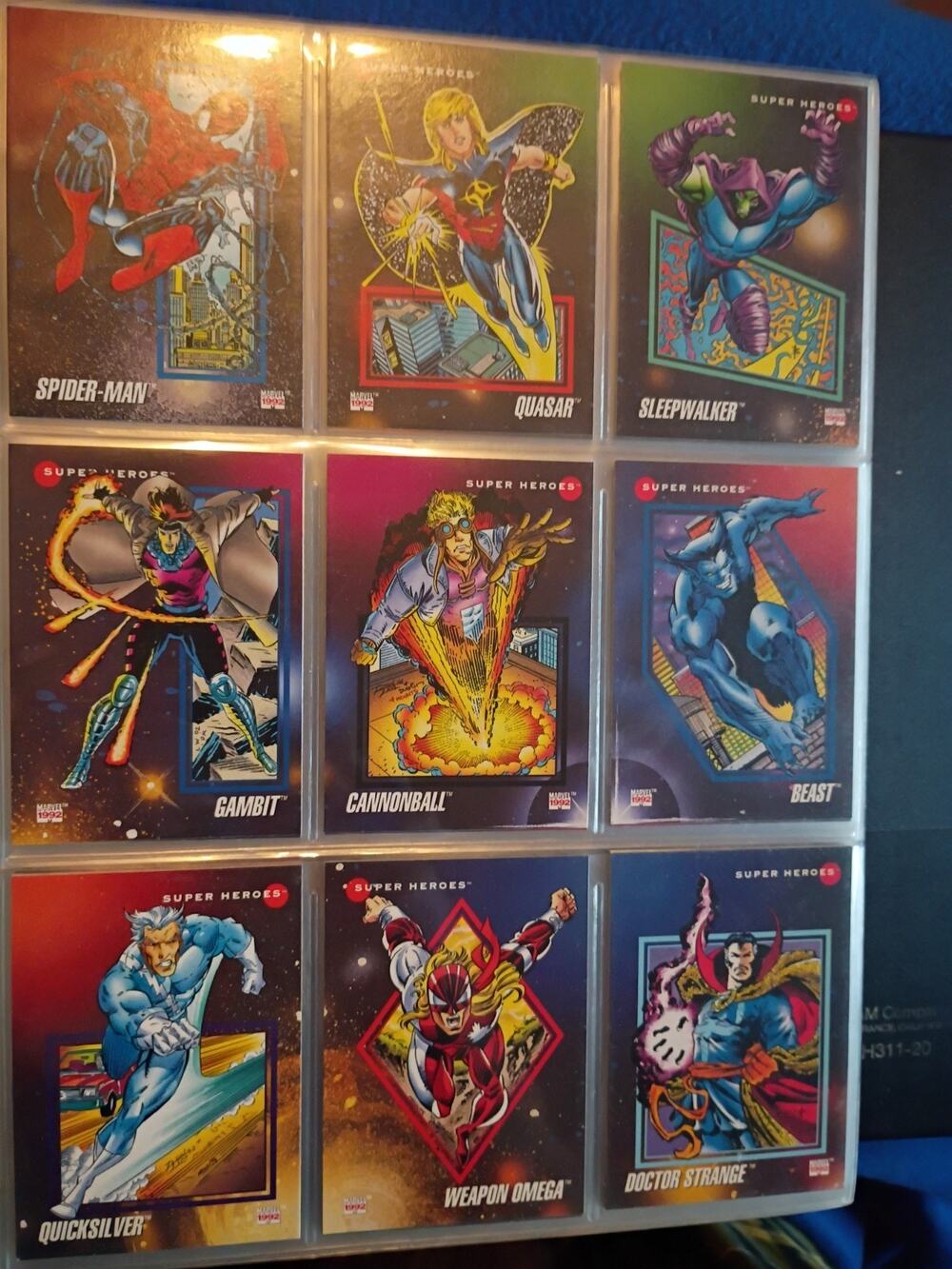 1992 Impel MARVEL UNIVERSE Series 3 COMPLETE Base Set 1-200 Spider-Man X-Men